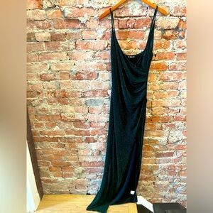 SHEIN Sparkling green maxi dress large